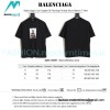 Balenciaga - Corri Digital Oil Painting Printed Short Sleeve T-shirt Balenciaga - Corri Digital Oil Painting Printed Short Sleeve T-shirt